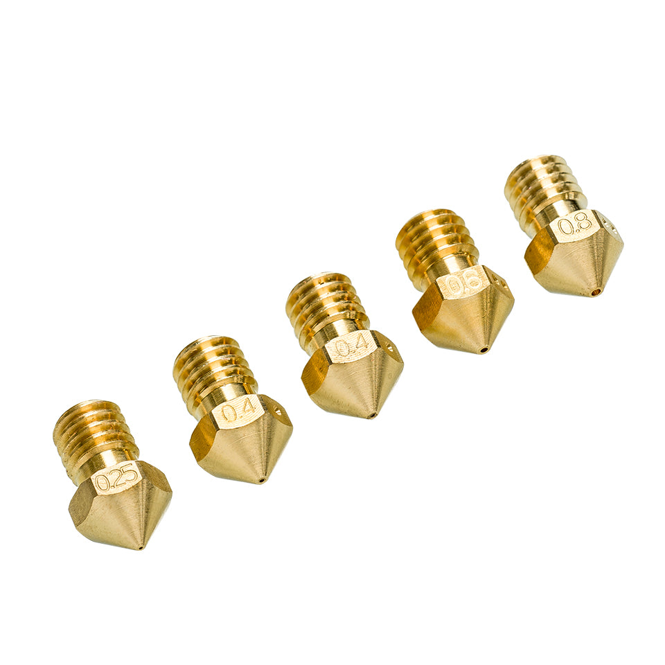Variety pack of nozzles for Ultimaker 2+